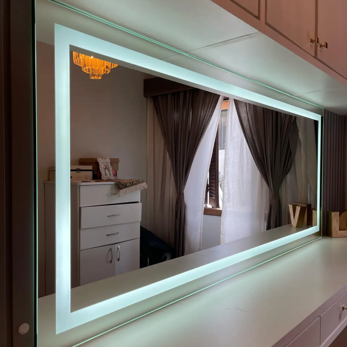 espelhos com led - 04 site reis